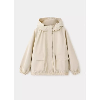 Veste enduite avec capuche MANGO KIDS