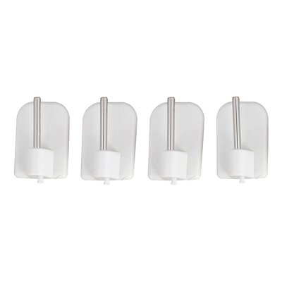 4 supports adhésifs plastique HOME MAISON