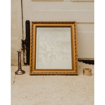 Miroir en bois doré Georges N°1500 - Bon état DEBONGOUT