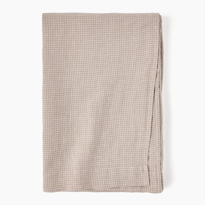 Drap plat, 100% lin, exclusivité web MONOPRIX