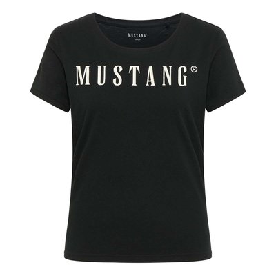 T-shirt coton col rond large slim ALMA MUSTANG
