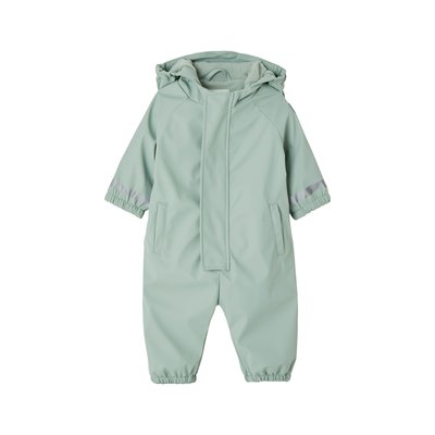 Combinaison à capuche anti-pluie doublée maille polaire VERTBAUDET