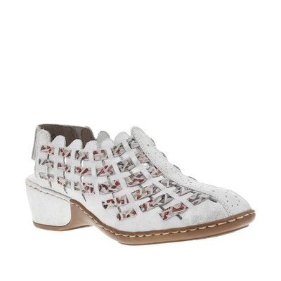Sandales cuir talon compensé RIEKER