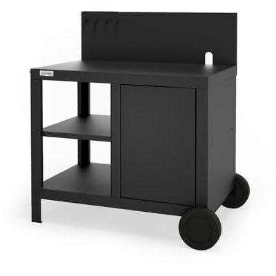 Desserte SIGNATURE ALLURE noir compatible planchas Allure avec couvercle SIGNATURE ALLURE NOIRE LE MARQUIER