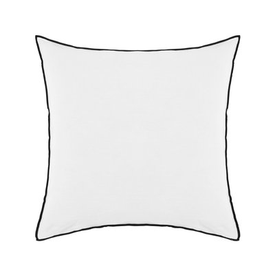 Lot de 2 taies d'oreiller en 100% lin lavé légèrement froissé, 65x65 cm  CARLINA MADURA