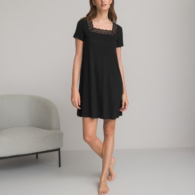 Chemise de nuit manches courtes ANNE WEYBURN
