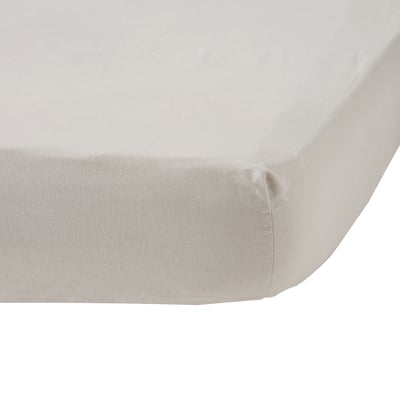 Drap housse coton lin - VALENTINE CAMIF