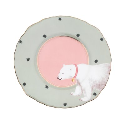 Assiette Ours Polaire 24cm YVONNE ELLEN