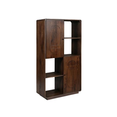 Bibliothèque en bois de manguier  MELORA MADE IN MEUBLES 