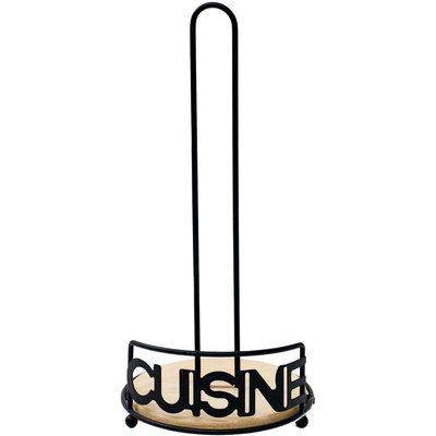 Support essuie-tout en métal Cuisine 15 x 31 cm JARDINDECO