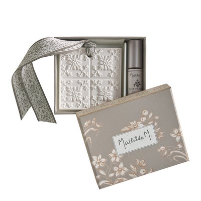 Décor parfumé et concentré de parfum d'ambiance - Fleur de Coton MATHILDE M