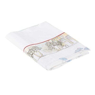 Drap plat  en Percale de coton - NICE TRADITION DES VOSGES