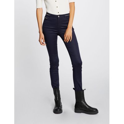 Pantalon slim enduit MORGAN