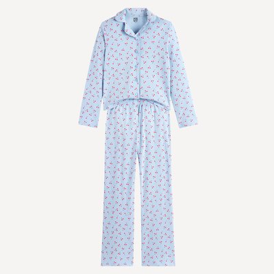 Pyjama imprimé en jersey de coton LA REDOUTE COLLECTIONS