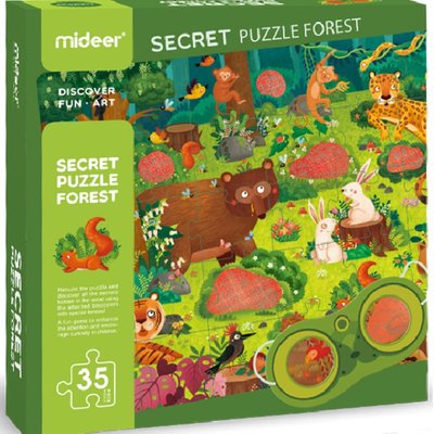 Puzzle détective Forêt MIDEER
