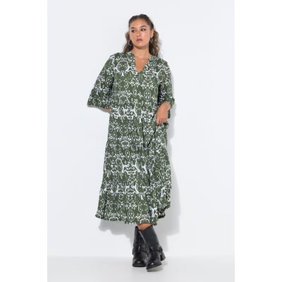 Robe maxi coupe trapèze à volants STUDIO UNTOLD