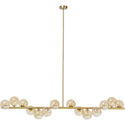 Suspension en verre et acier, SCALA BALLS KARE DESIGN