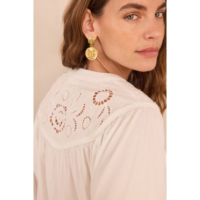 Blouse Manches Longues Coton Mélangé DOLLY Maison 123