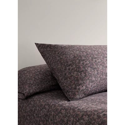 Taie d’oreiller 100 % coton floral 45x110 cm MANGO HOME