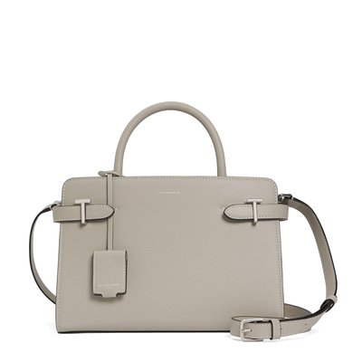 Sac à main moyen modèle en cuir grainé EMILIE LE TANNEUR