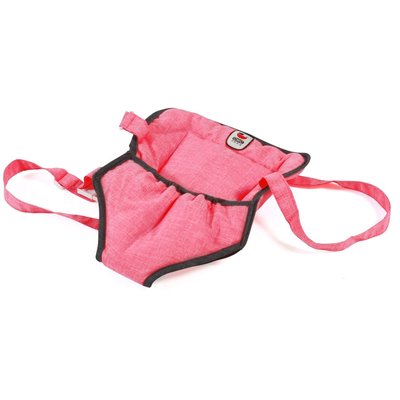 Sangle de Portage Poupée, rose - anthracite BAYER CHIC 2000