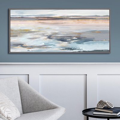 134x59cm Calm Tide Printed Canvas SO'HOME