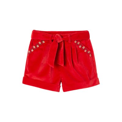 Short rouge fille 12 ans La Redoute