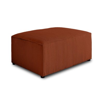 Pouf en Velours côtelé  - TOPAZE LISA DESIGN