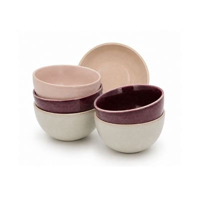 Lot de 6 bols médiums, TERRA ARTIME