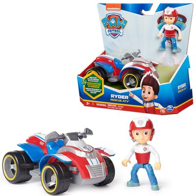 La Pat Patrouille Quad de sauvetage avec figurine Ryder SPIN MASTER