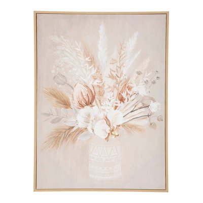 Tableau toile imprimée 50x70 cm Paris - Blanc - - 33.01