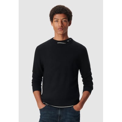 Pull col rond tricot 100% laine IKKS