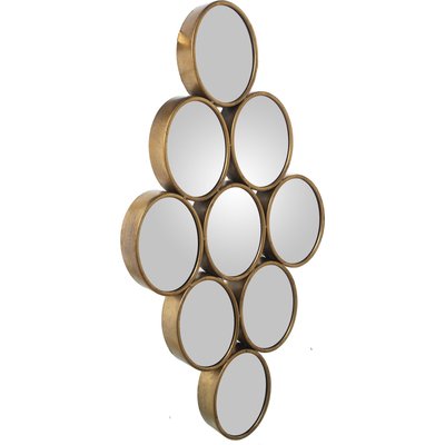 Miroir en métal design géométrique RECOLLECTION