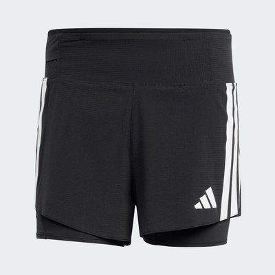 Short poche gel 2 en 1 Adizero Running adidas Performance