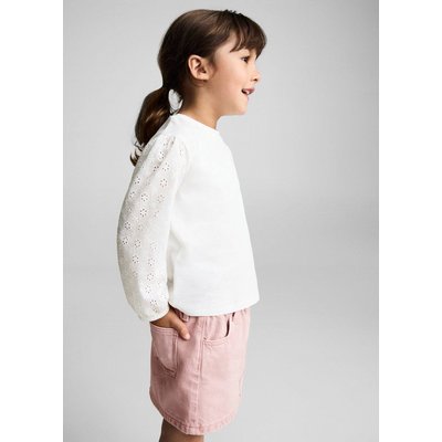 Jupe courte en jean MANGO BABY