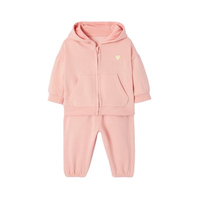 Ensemble sport sweat à capuche zippé + jogging VERTBAUDET