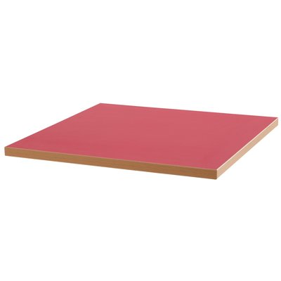 Plateau de table carré 60 x 60 cm en contreplaqué, LA VILLETTE OVIALA