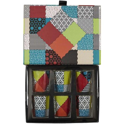 Coffret de 6 bougies parfumées Patchwork CMP