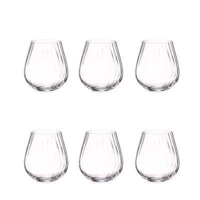 Lot de 6 gobelets en cristallin 38cl, ASTRAL OGO LIVING