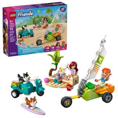 Friends Chiens surfeurs et aventures en scooter LEGO