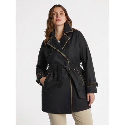 Trench con bordi e bottoni a contrasto FIORELLA RUBINO