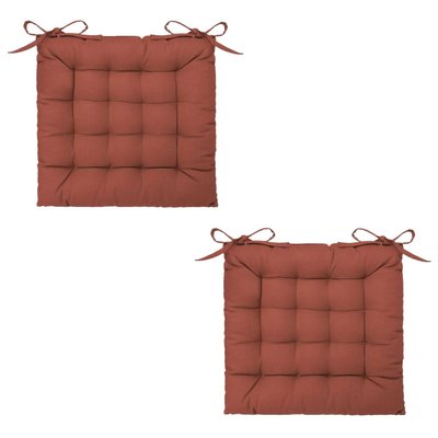 Lot 2x Galette de chaise TOILINUX