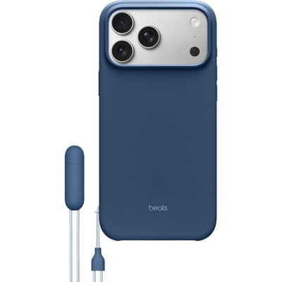 Coque iPhone 17 Pro Max Magsafe stand bleu BEATS BY DR,DRE