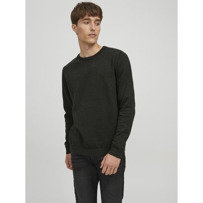 Pull col rond en fine maille JACK & JONES