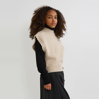 Pull sans manche uni MONOPRIX