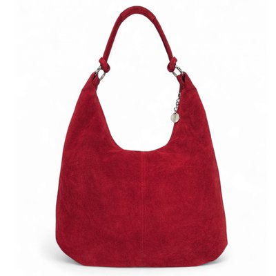 Sac à main en croute de cuir nubuck daim italien LOVE OH MY BAG