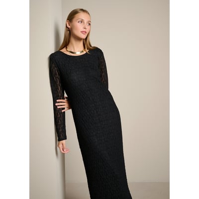 Robe maxi en dentelle dos ouvert LOLALIZA