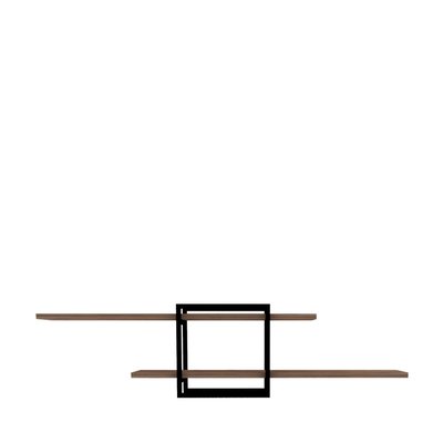 Étagère murale en bois et métal L120cm- MOA DRAWER