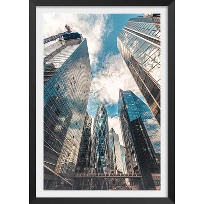 Affiche photo paris quartier la defense HEXOA