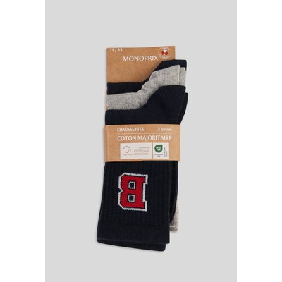 Lot de 3 chaussettes MONOPRIX KIDS